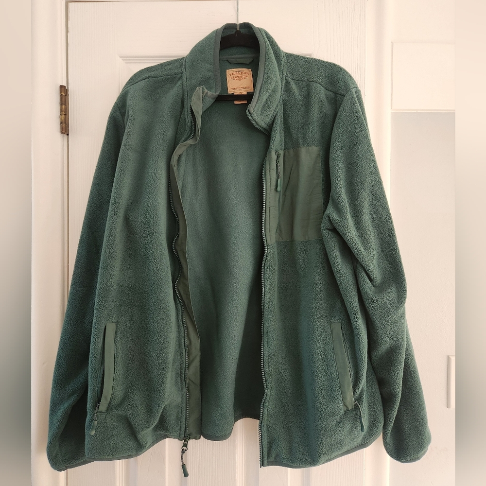 Telluride Co Men's Green Fleece Jacket